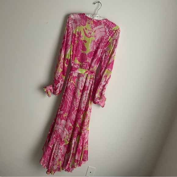Rococo Sand Kimono Coverup Pink Sz S - Picture 12 of 13